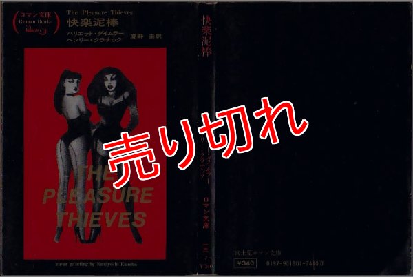 画像1: 快楽泥棒/初版 ハリエット・ダイムラー/ヘンリー・クラナック 富士見ロマン文庫13-1  (1)