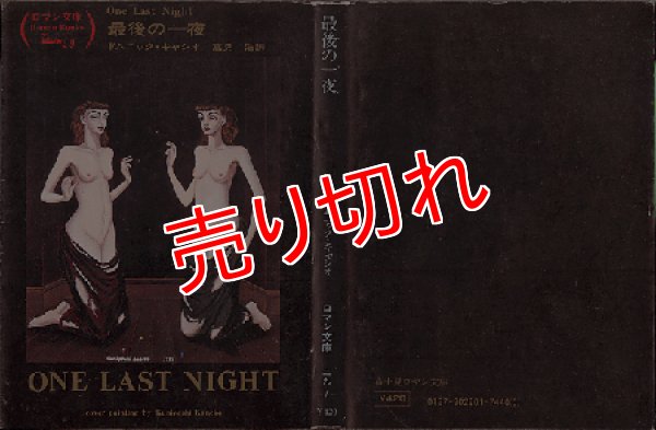 画像1: 最後の一夜/初版 ドムニック・キャシォ 富士見ロマン文庫29-1 (1)